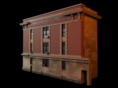Ghostbusters home 3D model