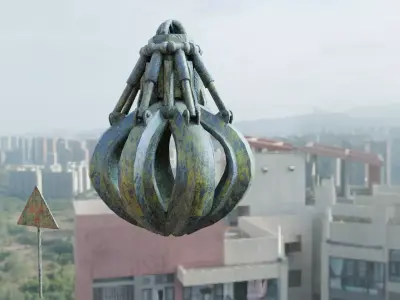 Chernobyl reactor Claw 3D model
