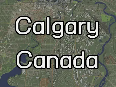 Canada - city and urban 3D Model Pack