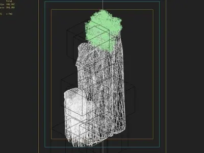 Explore the mountains - Rock 022 3D model