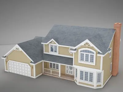 American Home II 3D model