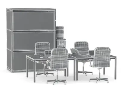 Office Module 06 3D model