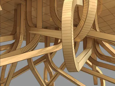 Light love bird 3D model