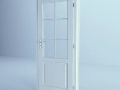 White Door 21 3D model