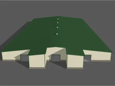 Potato shed  3D model