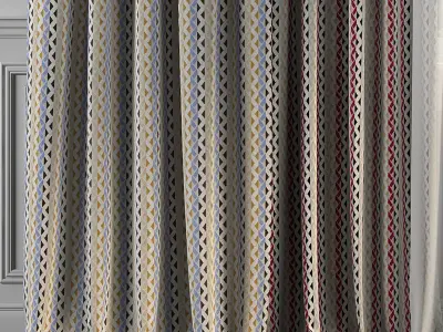 Curtain Set 254 3D model