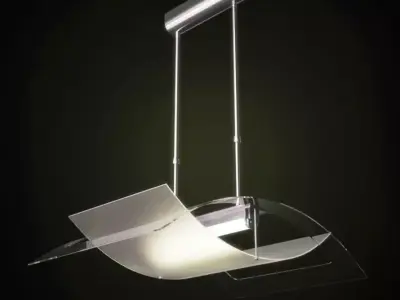 Modern Ceiling Lamp 3D model 4
