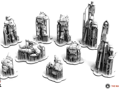 Feudal Guard - Aftermath 3D print model