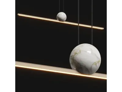 Italamp Regolo Pendant Lamp Free 3D model