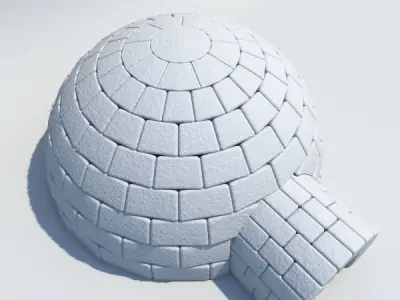 Igloo 3D model