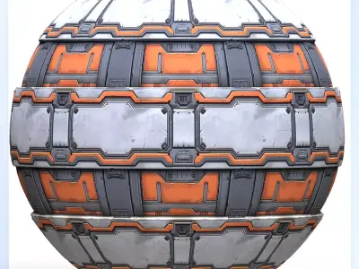 Sci-FI Seamless Texture Texture 16