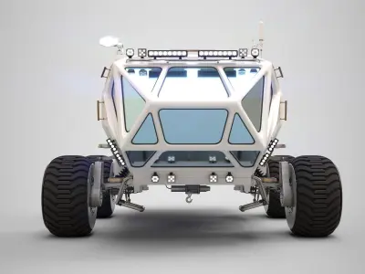 Marsohod Rover 3D model