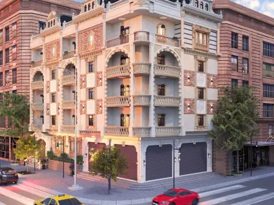 Classic Facad 3D model