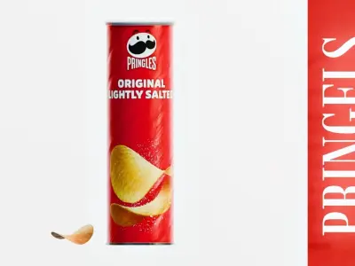 Pringles orginal lightly salted Low-poly 3D model
