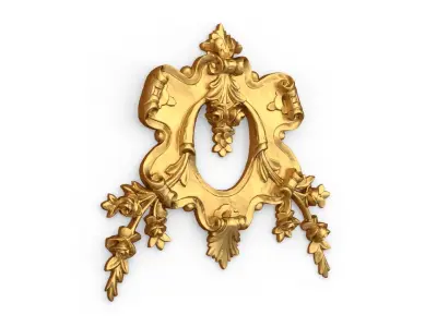Classic carved decor ornament 470 3D print model purchase