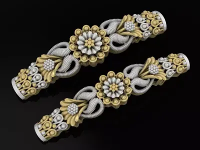 NEW 26 INDIAN BANGLES COMPLETE LOT  3D print model