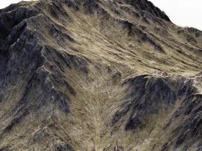 Landscape mountains 3D model