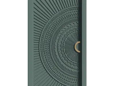 Entrance door set265 3D model