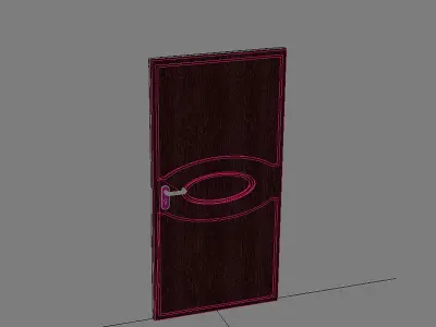 Door 2 MAX 2008 3D model