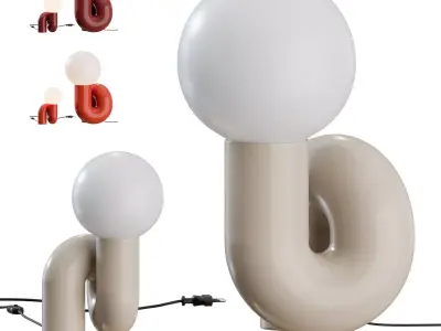 Neotenic Table Lamps by Petite Friture 3D model