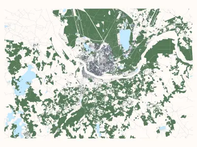 Daugavpils City Latvia 3D model