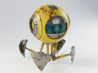 EYE ROBOT 3D model
