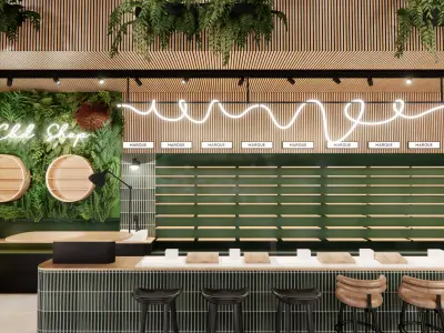  3D interior design shophouse using Sketchup and Enscape 3D print model