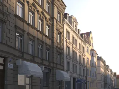 City Building Collection - Pack of 22 detailed town houses 3D model