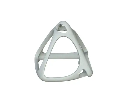 SciFi Cube Object No 57838 Low Poly Shape Low-poly 3D model