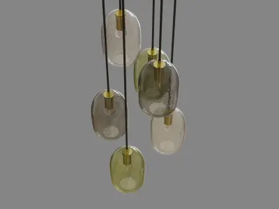 Lykke - Pendant lamp 3D model