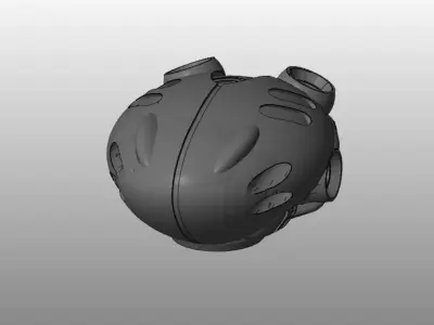 CHIBI-TECH SD - OVERLORD CORE  3D print model