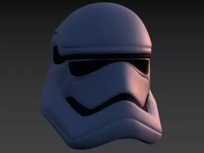 First Order Stormtrooper Helmet  3D model