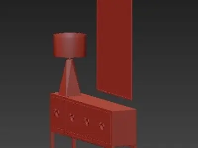 chest of drawers 35 3D model