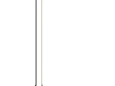 ZUMRA APLIQA METAL LED FLOOR LAMP 3D model