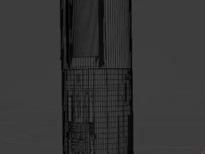 numatic pump mechanical of a canceled tank 3D model