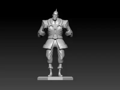 Ganryu - Roger Pirates - One piece 3D print model