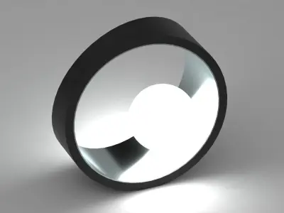 Table lamp 3D Model Pack