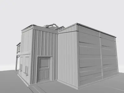 Wild west gun shop 3D print model