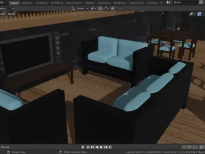 casa col 3D model