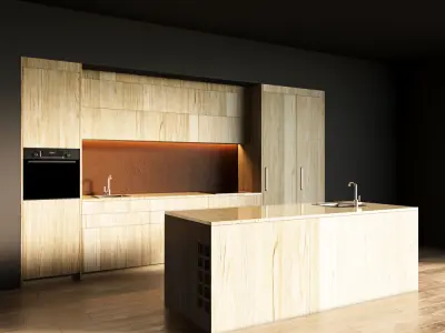 77-Kitchen5 texture 7 3D model