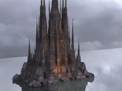 Dark Tower 3D 3D model