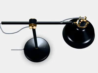 RANARP Work lamp 2 Low-poly 3D model