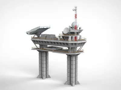 radar platform 1 3D model