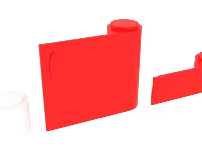 Lego Doors Set 3D model