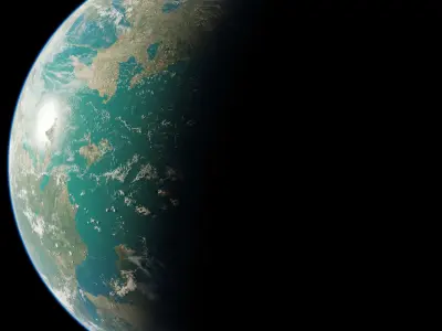 Planet Norshul 12K 3D model