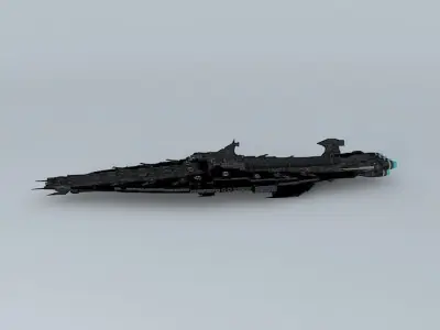 Hero Class Battlecruiser BC103D 3D model