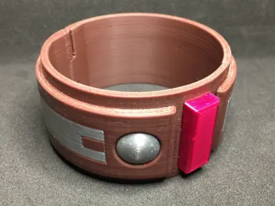 Blakes 7 Teleport Bracelet 3D print model