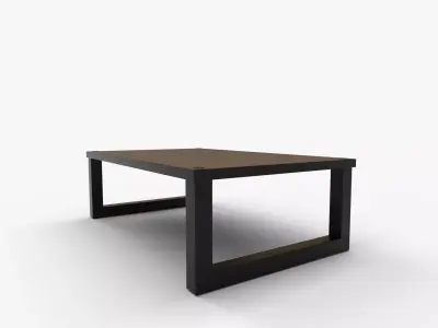 Japanese Style Floor Table 3D model