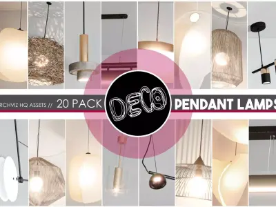 Mediterranean Lamps Vol 1 3D model