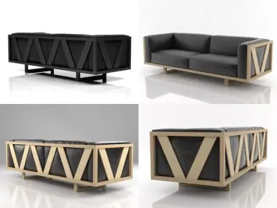 EJ-555 Frame 3D model